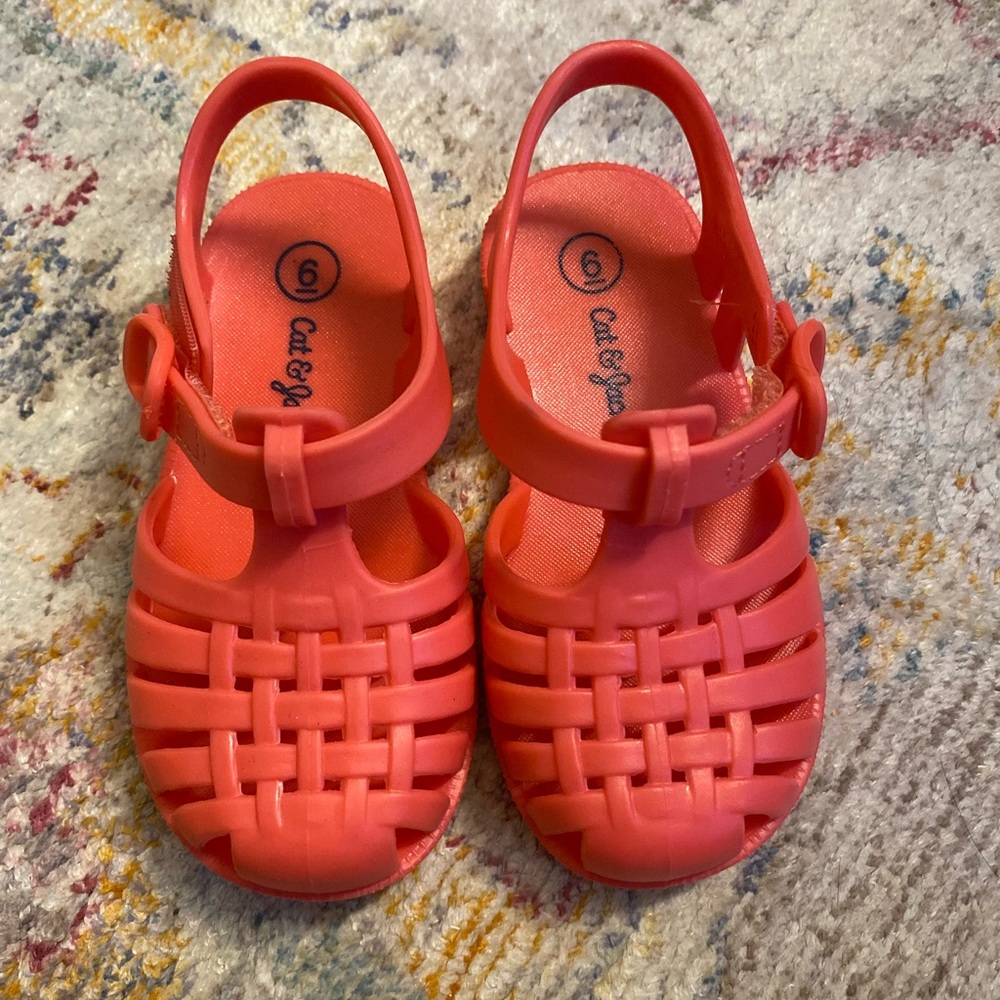 Pink sandals